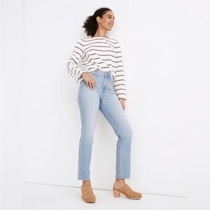 Madewell The Perfect Vintage High Rise Straight Jeans